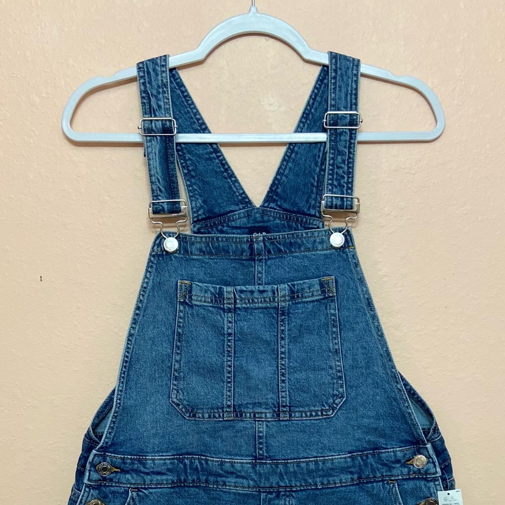 GAP Factory Denim Shortalls - Picture 4 of 7